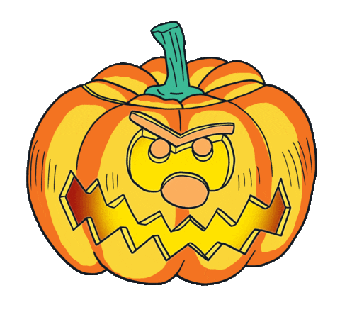 Halloween Pumpkin Sticker by Beano Studios