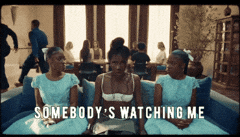 Anxiety Somebodys Watching Me GIF