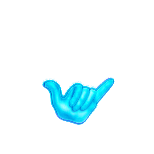 aegpresents shaka hang loose hangout hangout music festival Sticker