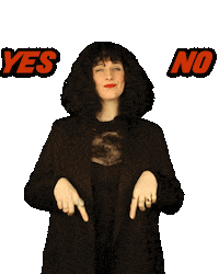 karlieapriori yes no yay question Sticker