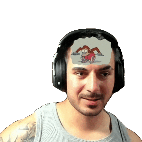 Confused Monkey Sticker