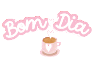 Bom Dia Xicara Sticker