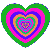 i love you hearts Sticker