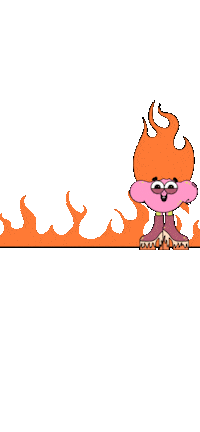 macadam_app fire energy llama streak Sticker