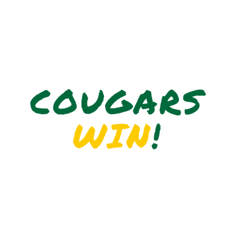 Cougarswin Sticker by Cedar Creek School