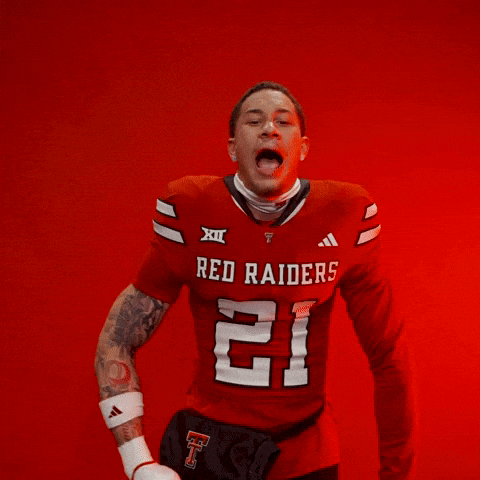 Miquel Dingle GIF by Texas Tech Football