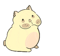 kat-vita tired sleepy annoyed bounce Sticker