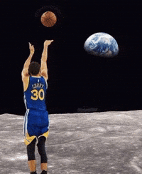 Stephen Curry Airball GIF