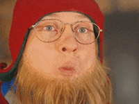 everwhatproductions happy food eating elf GIF