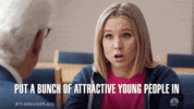 season 3 eleanor GIF by The Good Place