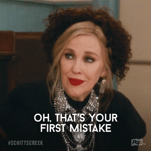 Fail Pop Tv GIF by Schitt's Creek