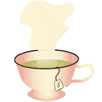 Tea Cup Sticker