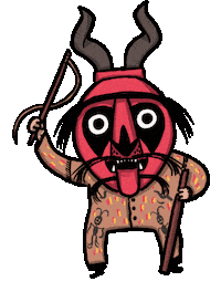 Demon Dimonis Sticker