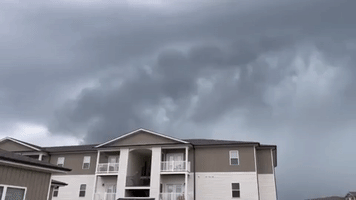 Storm Clouds Roll in Amid Hail and Wild Winds in South Carolina