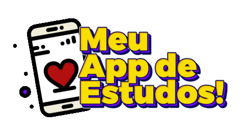 App Concurso Sticker by Meu Cantinho de Estudos