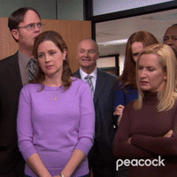 Dwight Dumps Water on Phyllis