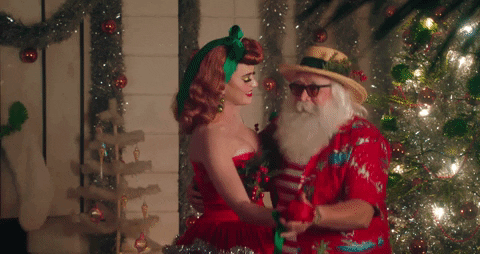 Christmas Santa GIF by Katy Perry