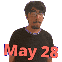 28 May Sticker