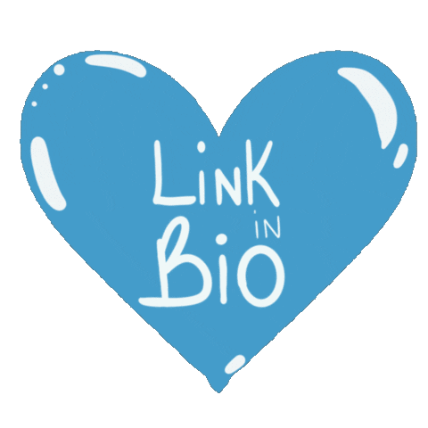 GeGePenley giphyupload bio linkinbio blueheart Sticker