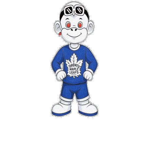 Maple Leafs Toronto Sticker by Zhot