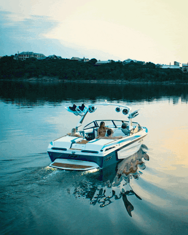 tigeboats giphyupload surfing boats boating GIF