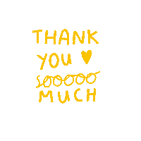 Thank You So Much Love Sticker