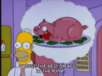 Hungry Season 4 GIF by The Simpsons