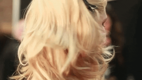 new york hair flip GIF by serichai