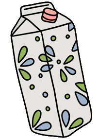 Tetrapak Sticker by Poppy Deyes