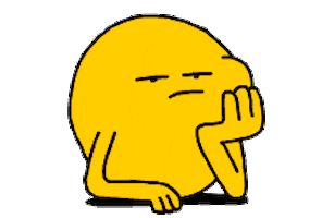 Sadness Boredom Sticker by adui