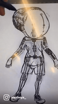 Design Hair GIF by Alex Boya
