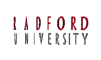 radford university highlander Sticker by RadfordU