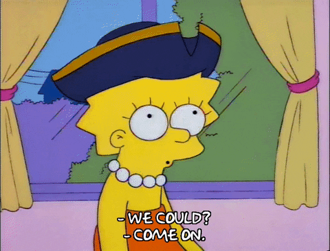 Lisa Simpson Lets Do It GIF by The Simpsons
