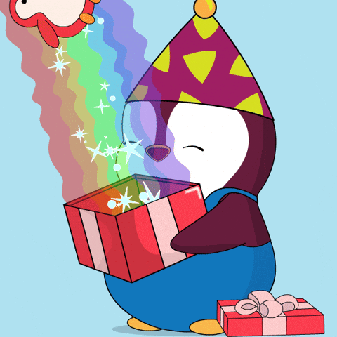 Party Celebration GIF by Pudgy Penguins
