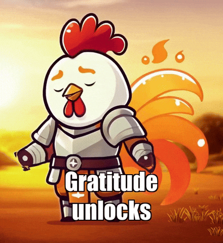 Wisdom Gratitude GIF by Zorooster