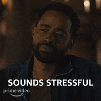 Sounds Stressful Amazon Studios GIF by Amazon Prime Video