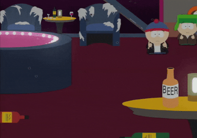 eric cartman beer GIF by South Park 