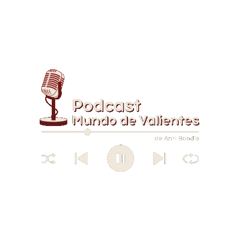 amibondia giphyupload podcast podcaster valiente Sticker