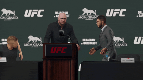 press conference what GIF by EA SPORTS UFC