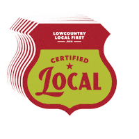 Badge Charleston Sticker by Lowcountry Local First