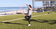 HappyHealthyHoops twins hooper hooping hula hooping GIF
