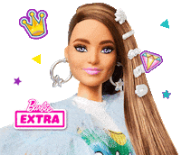 Beauty Hair Sticker by Barbie