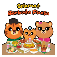 Ketupat Bukapuasa Sticker by BerjayaTimesSquare
