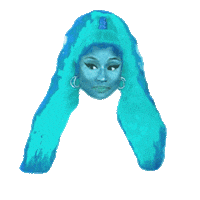 nicki minaj what Sticker by Josh Rigling