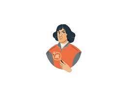 Copernicus Sticker by Berggruen Institute