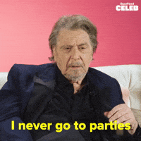 Al Pacino Never Parties