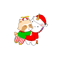 I Love You Hug Sticker by Chubbiverse