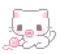 Cat Pixel Sticker