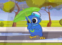 Crypto Rain GIF by BigBrains