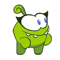 Happy Hooray Sticker by Om Nom